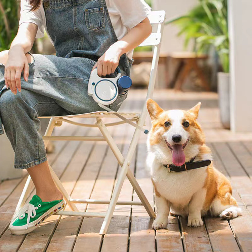 360° Tangle-Free 3 in 1 Retractable Dog Walking Leash