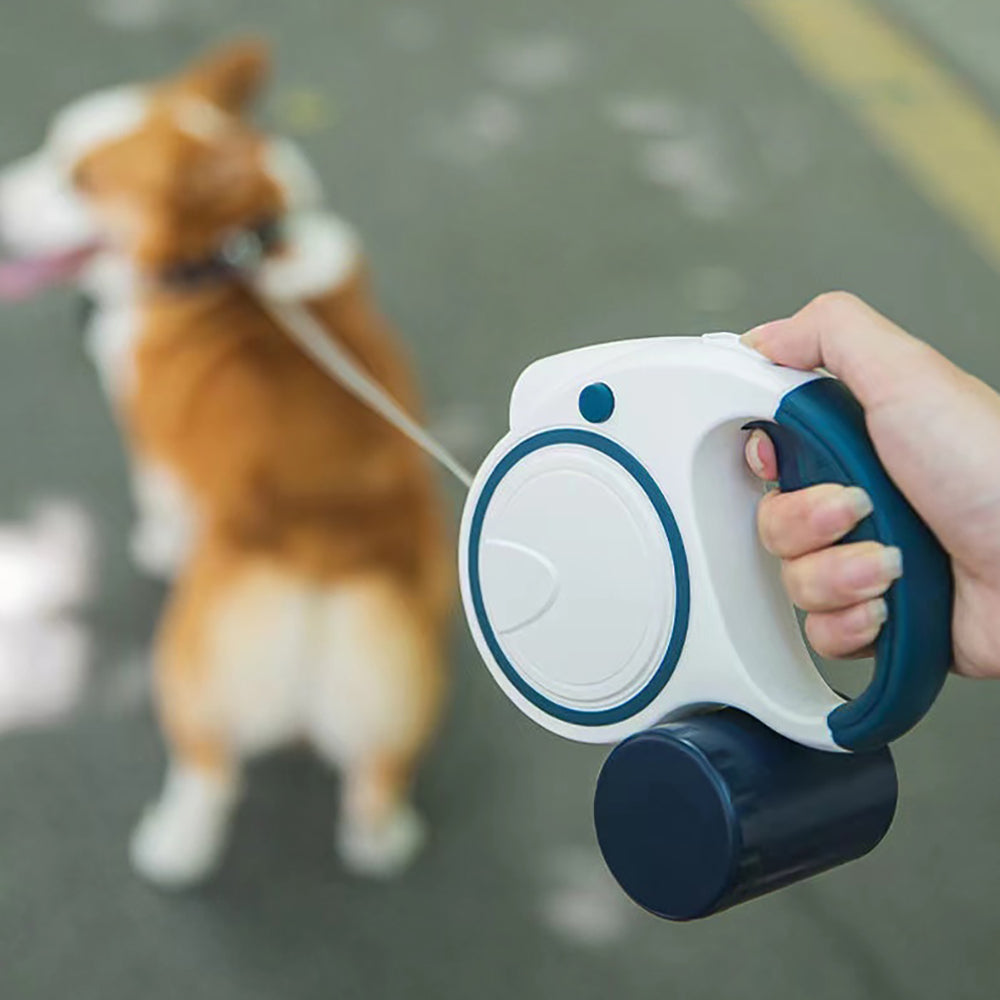 360° Tangle-Free 3 in 1 Retractable Dog Walking Leash