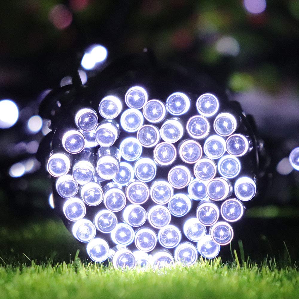 Solar Power LED Fairy Lights - 2 PACK