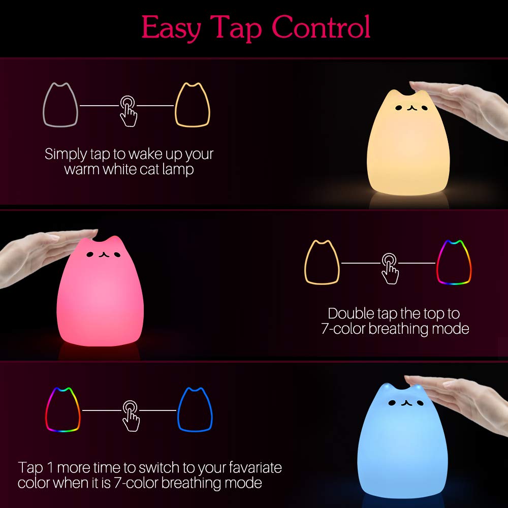 Silicone Nightlights For Children Toddler