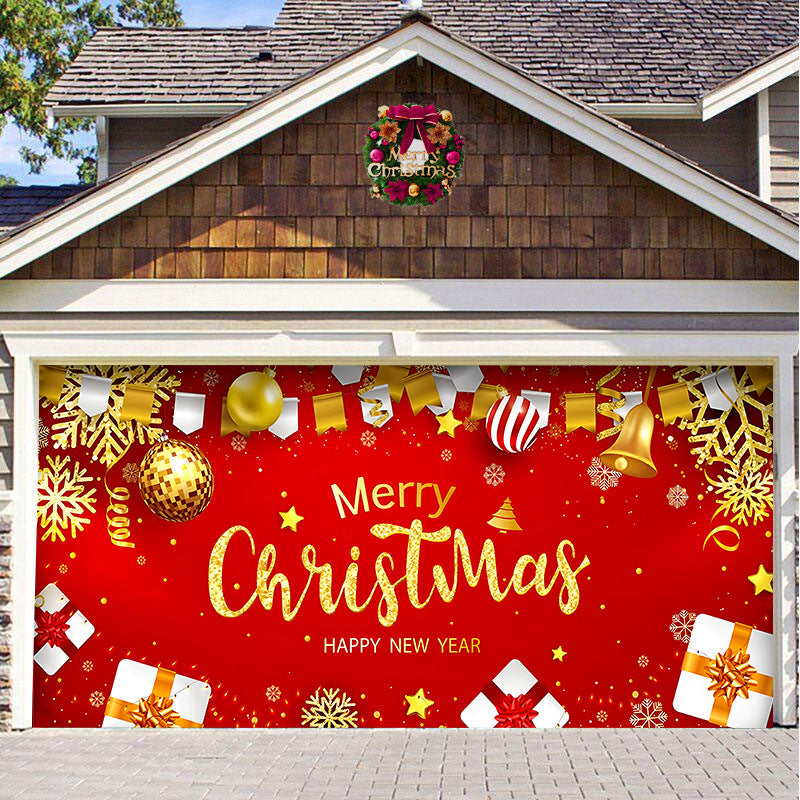 Garage Door Christmas Decorations