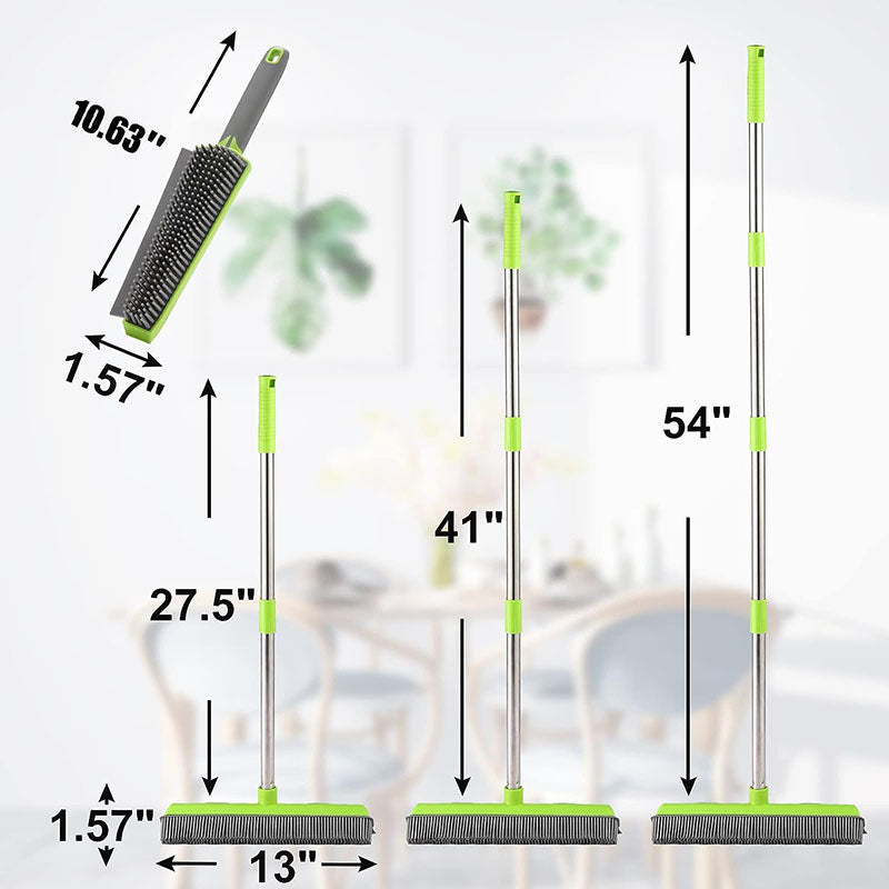 2 in 1 Pet Hair Removal Broom