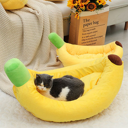 Pet Bed - Banana Shaped