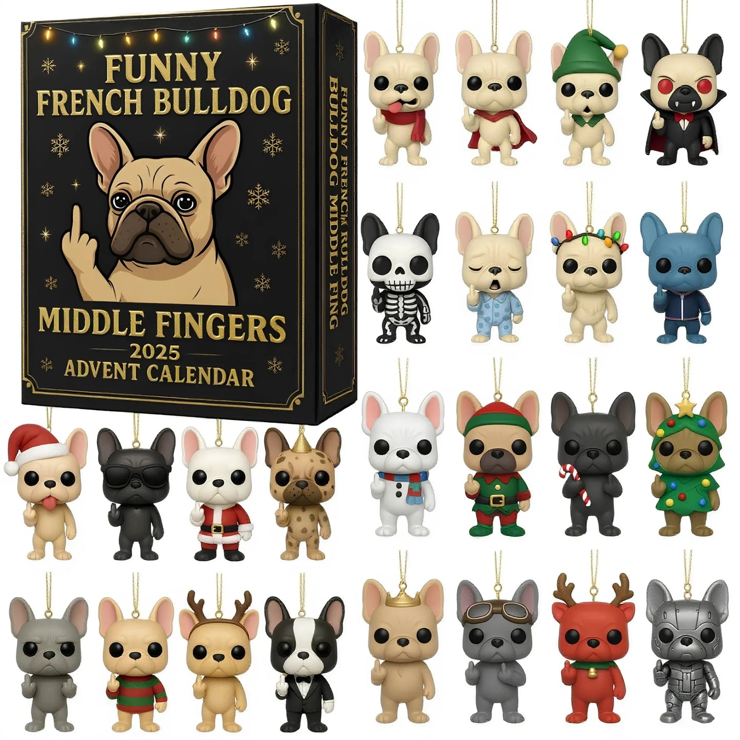 🌲Christmas Gift--2025 Funny Dog Advent Calendar