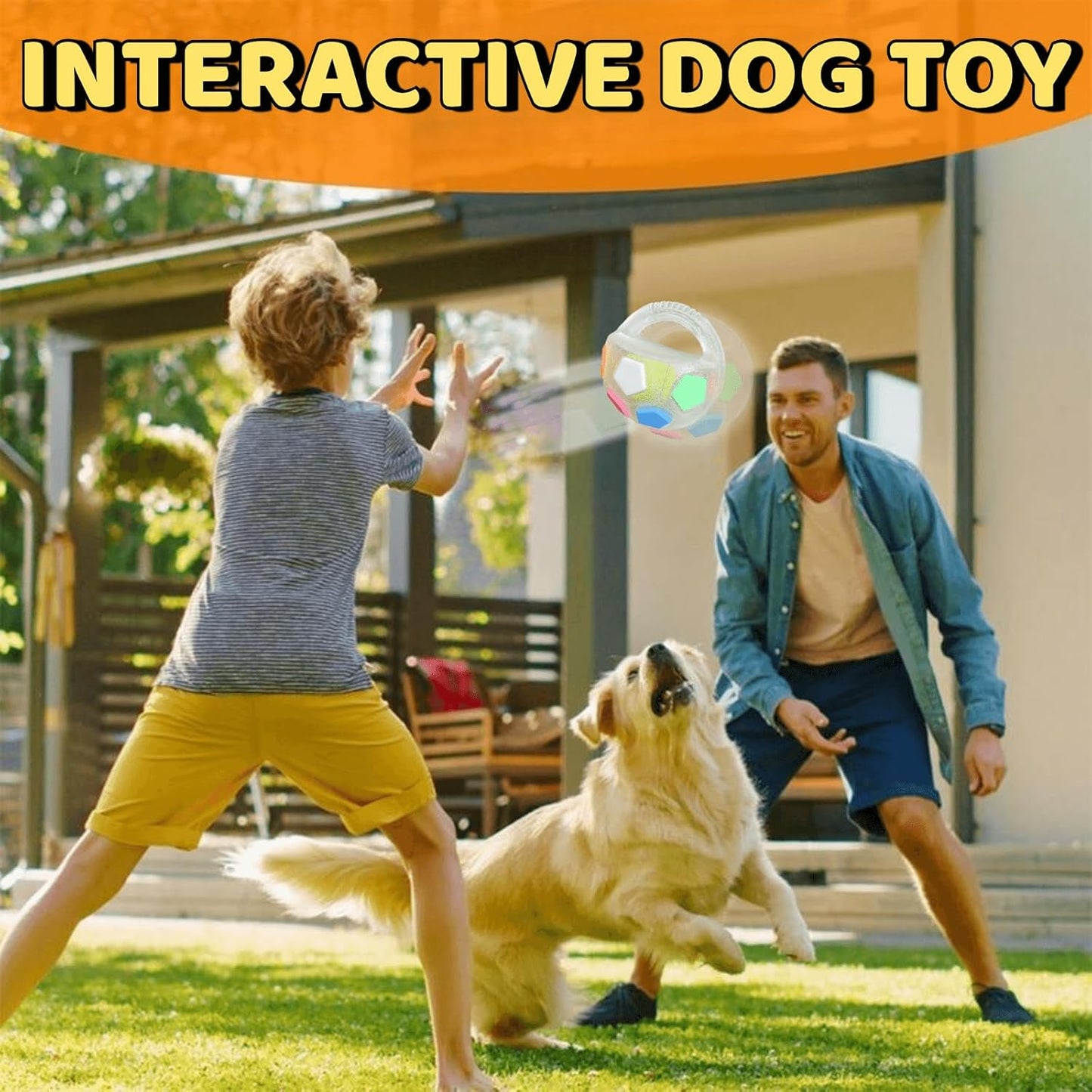 PawKick™ Durable Soccer Toy – Bouncy, Bite-Resistant & Fun