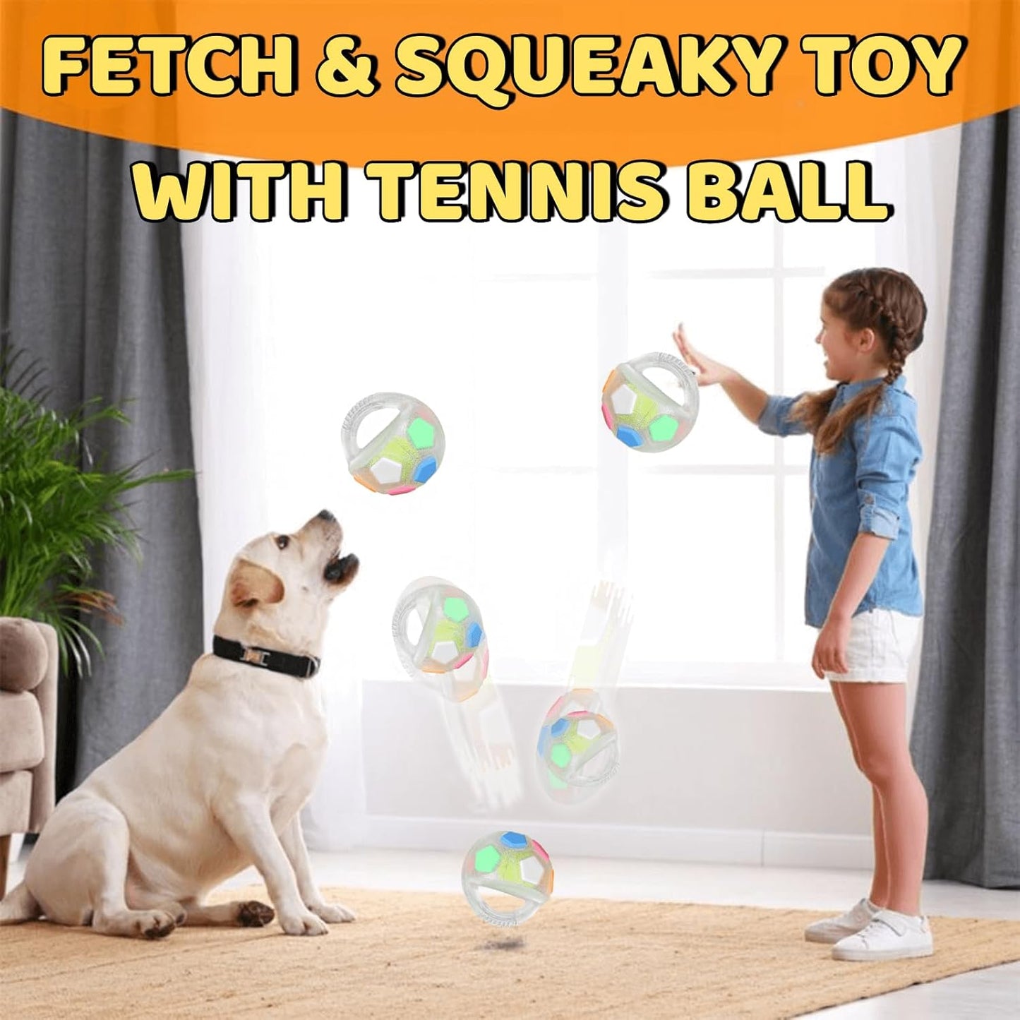 PawKick™ Durable Soccer Toy – Bouncy, Bite-Resistant & Fun