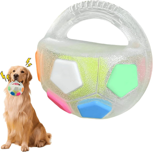 PawKick™ Durable Soccer Toy – Bouncy, Bite-Resistant & Fun