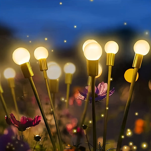 Solar Powered Firefly Garden Lights