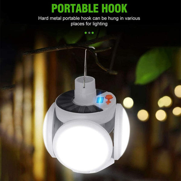 Solar Powered LED Camping lamp