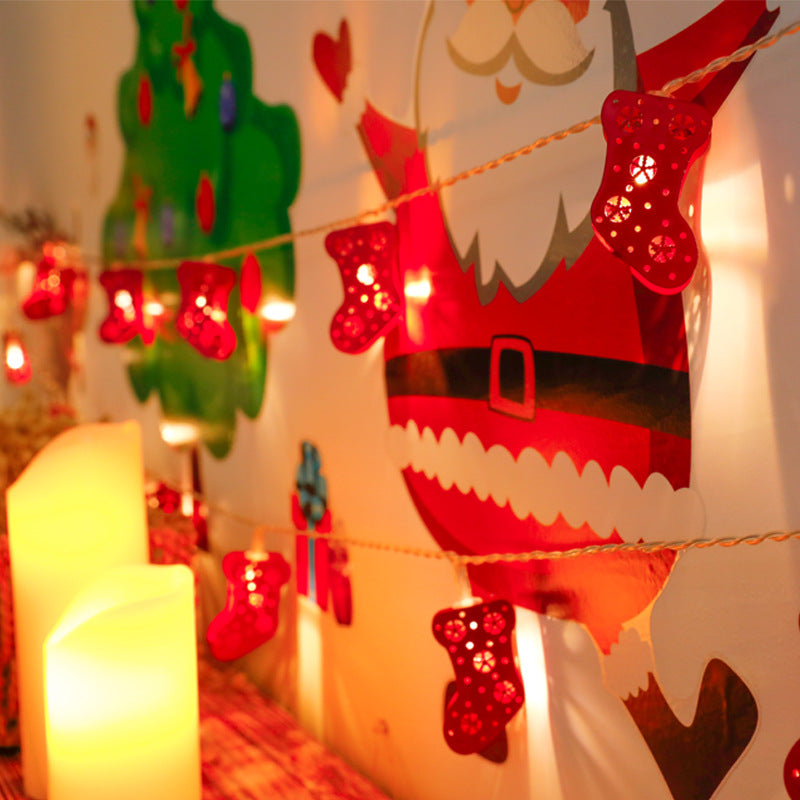 Red Stocking String Lights