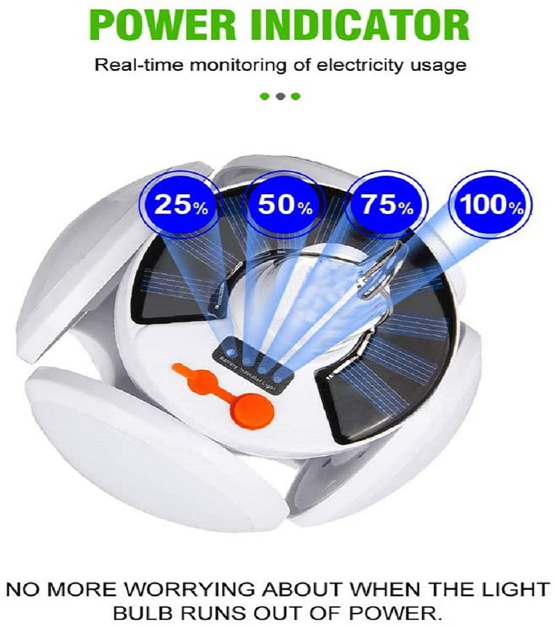 Solar Powered LED Camping lamp