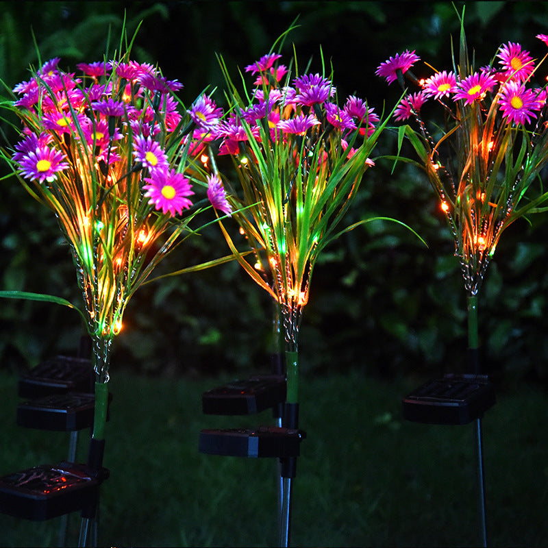 Solar Powered  Daisy Flower Light