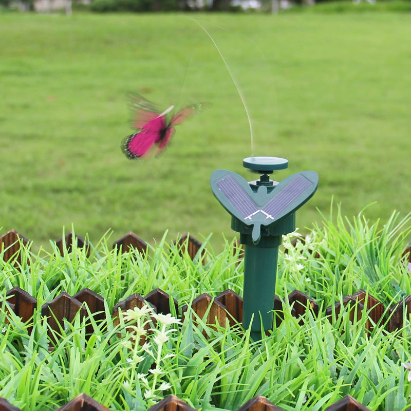 Solar Butterfly Decoration