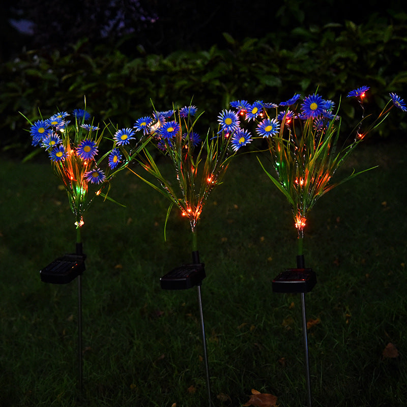 Solar Powered  Daisy Flower Light