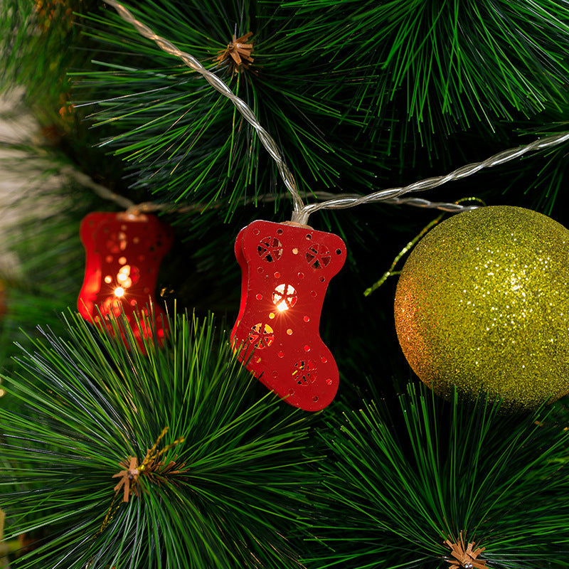 Red Stocking String Lights