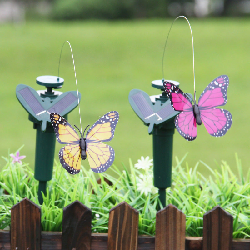 Solar Butterfly Decoration