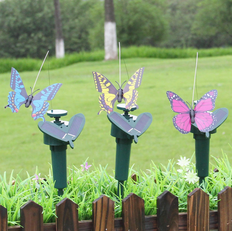 Solar Butterfly Decoration