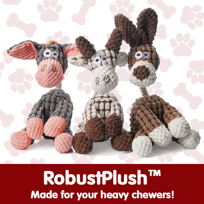 Robust Plush - Immortal Squeaker Plush Toy For Aggressive Chewers