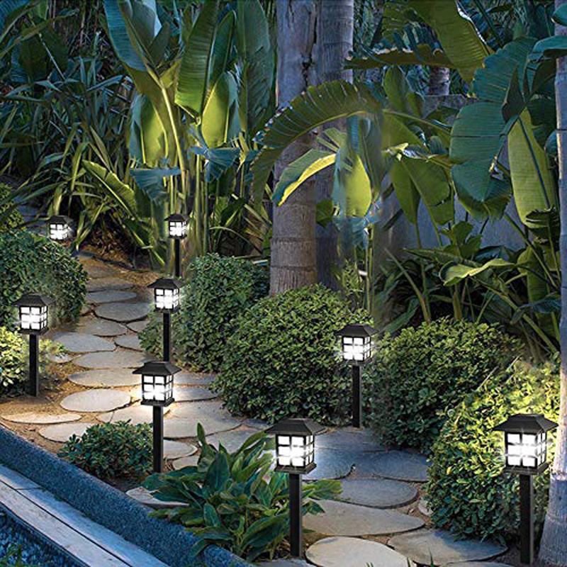 Solar Powered Pane Garden Light