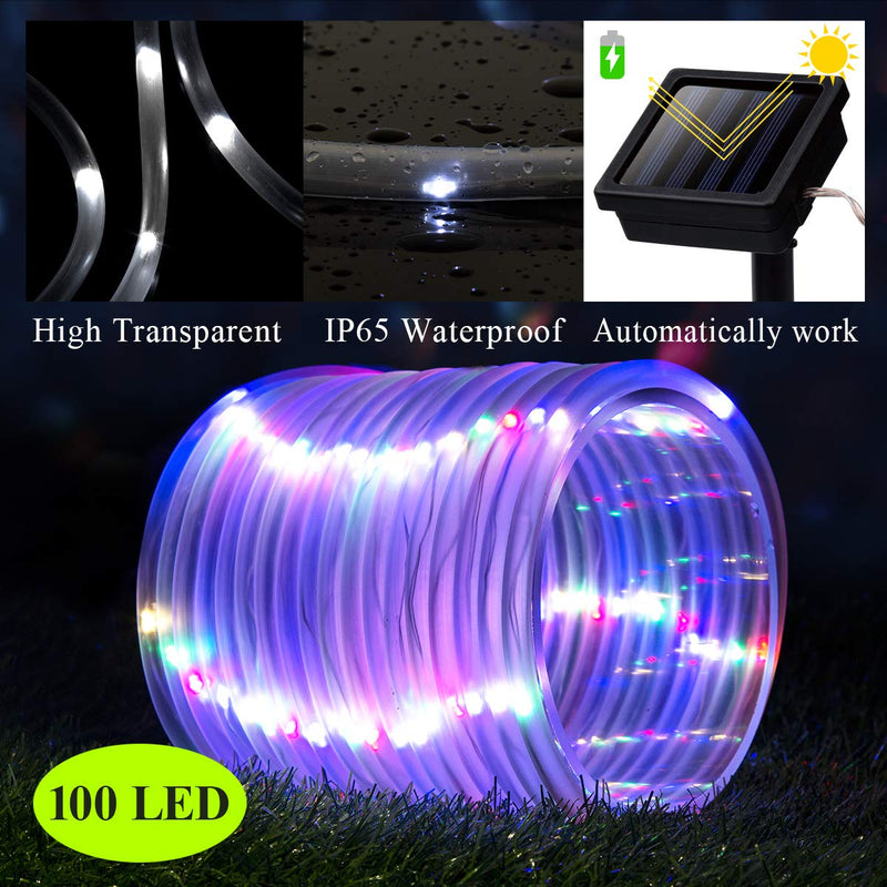 Solar Powered Outdoor Rope Light