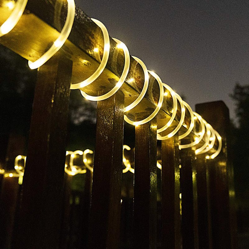 Solar Powered Outdoor Rope Light