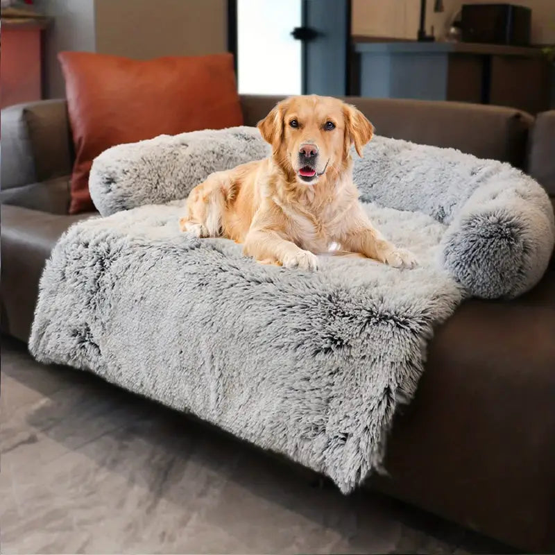 Washable Pet Sofa Bed, Calming Dog Bed, Dog Couch cover