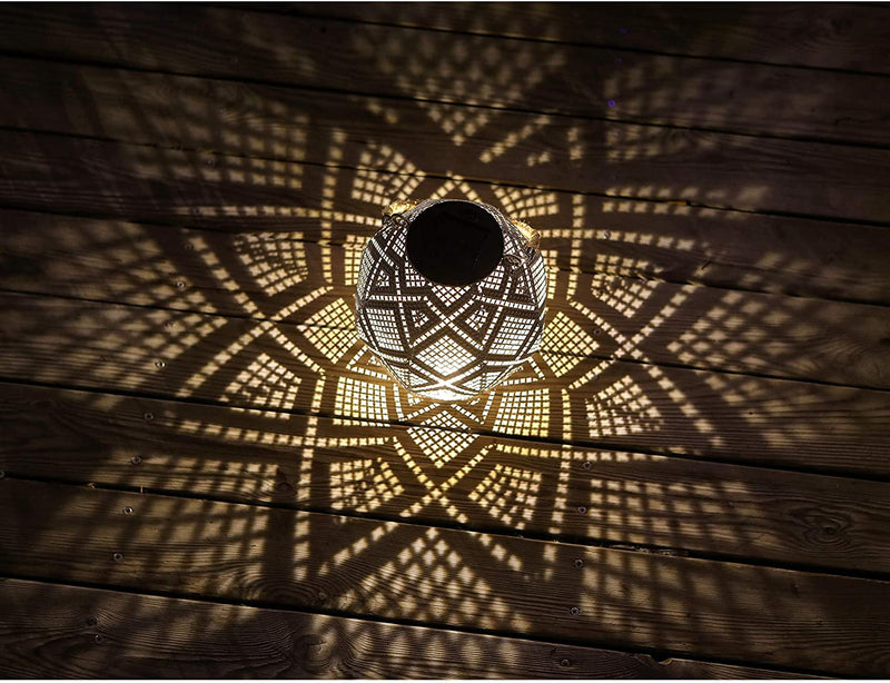 Solar Powered Geometric Pattern Light