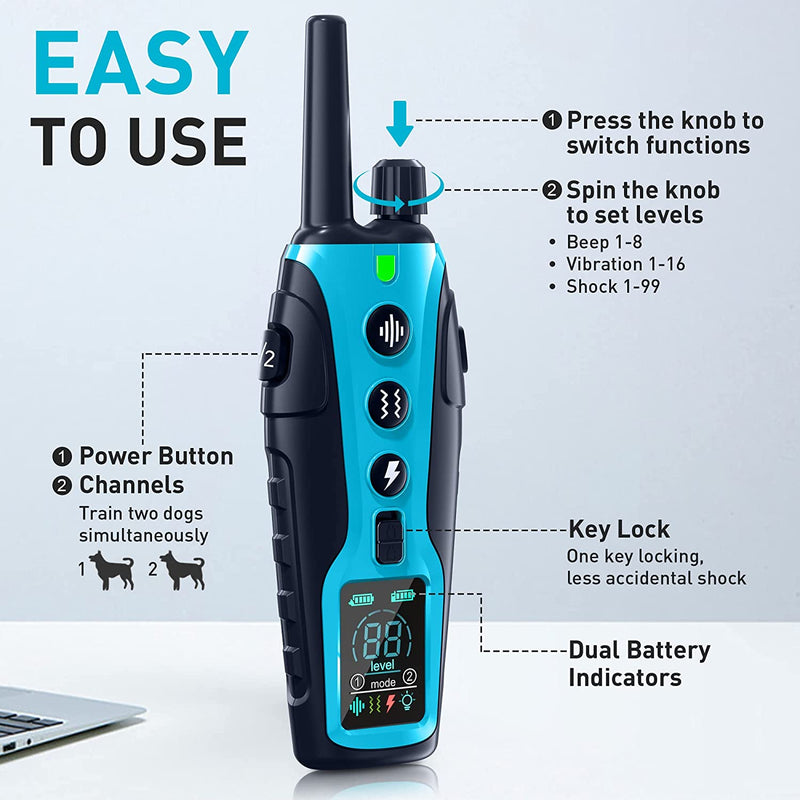 Electric Remote Control Waterproof Dog Training Shock Collar