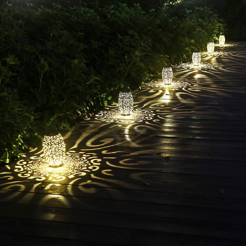 Solar Powered Cloud Hollow Garden Light