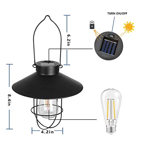 Edison Bulb Vintage Solar Lamp