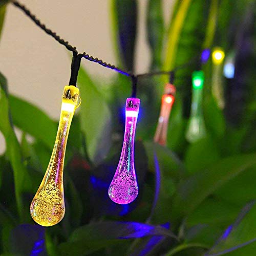 Water Drop Solar Lights