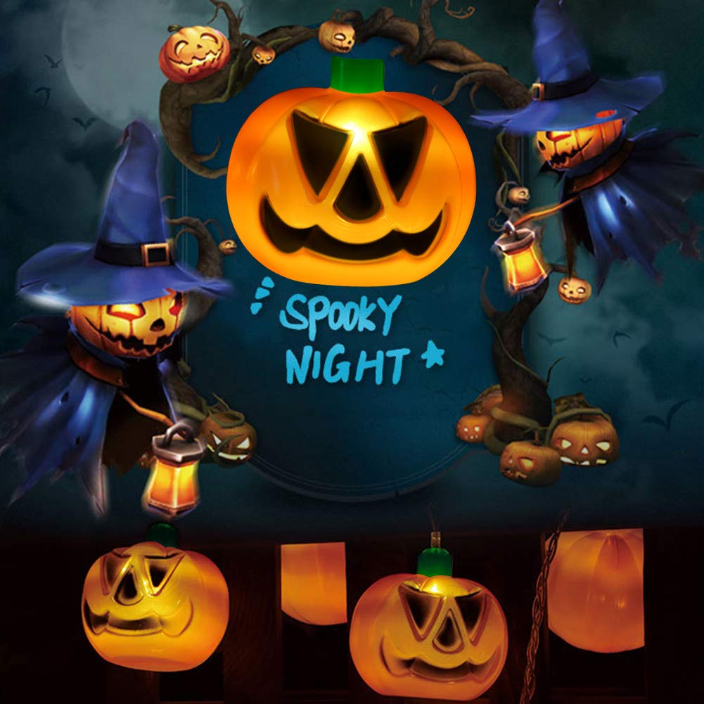 Big Pumpkin Spooky String Lights