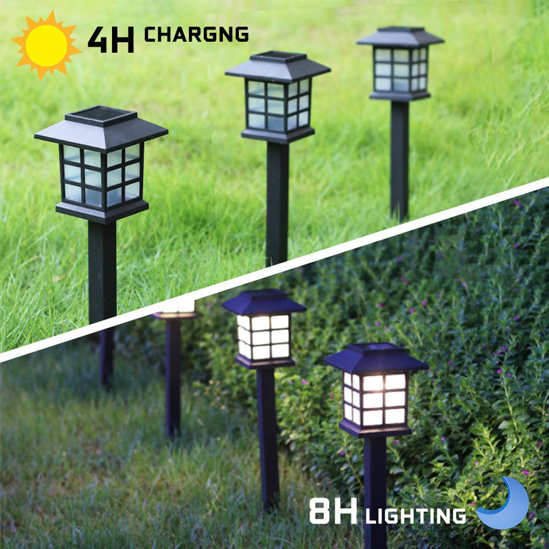 Solar Powered Pane Garden Light