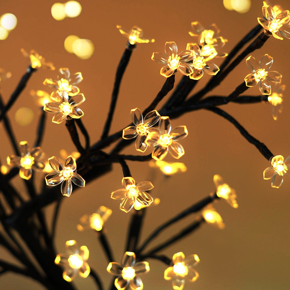 LED Tabletop Cherry Blossom Tree Light