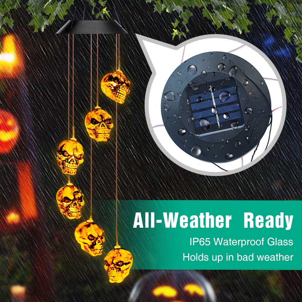 Skull Solar Lights