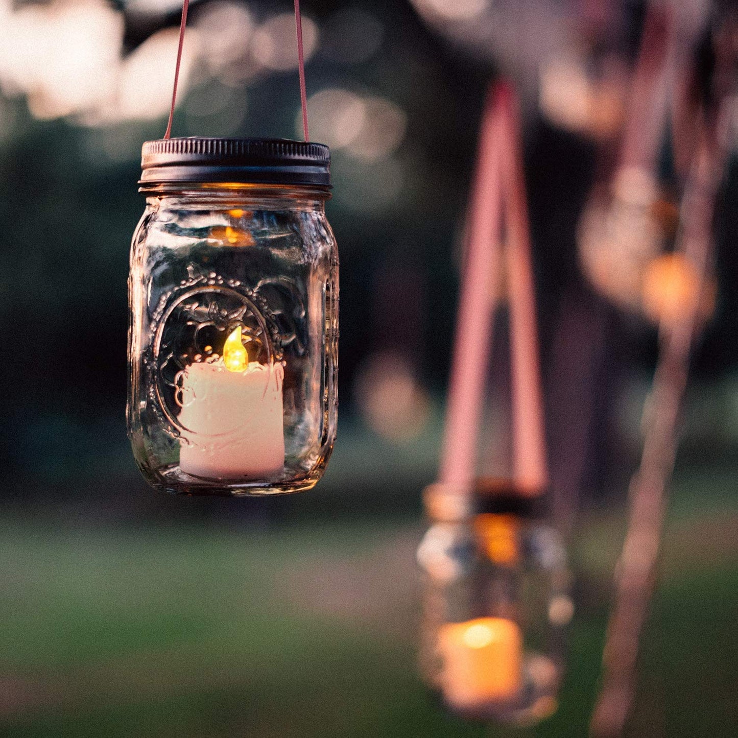 Solar Candles Outdoor Flameless Flickering light