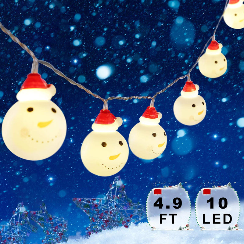 Cute Snowman Christmas Lights