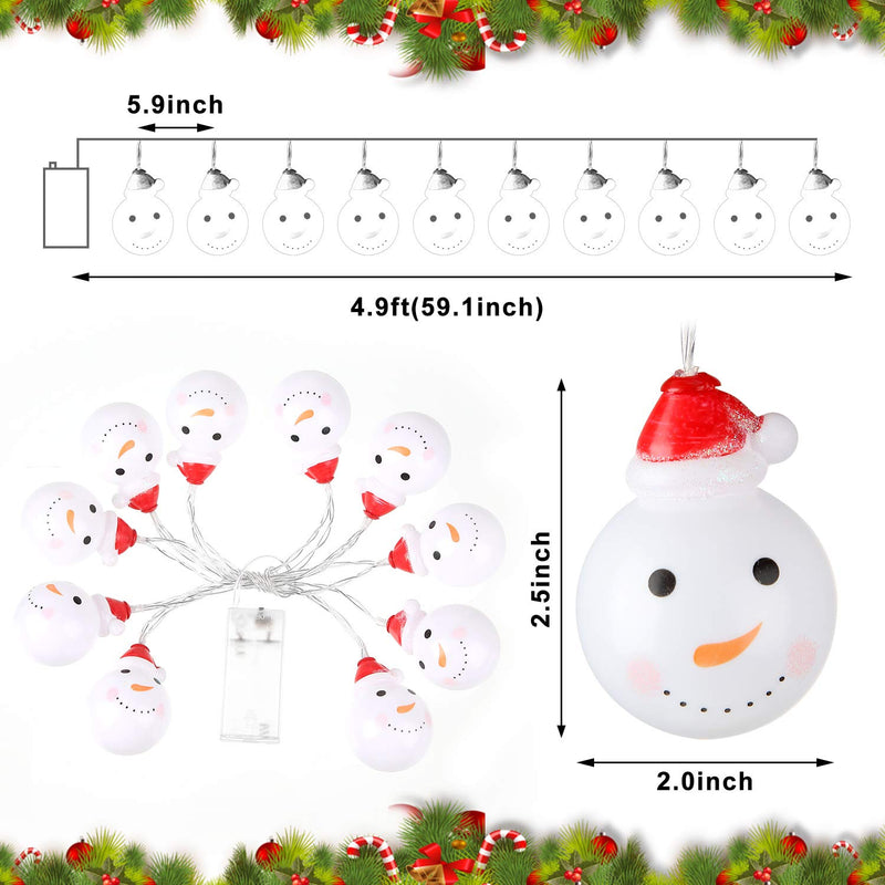 Cute Snowman Christmas Lights