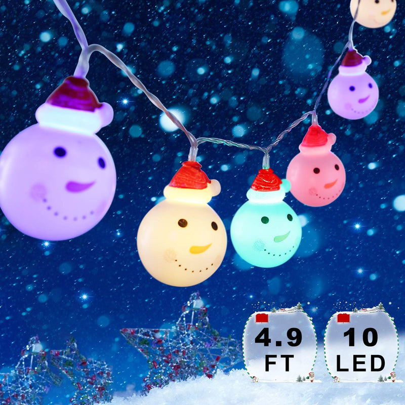 Cute Snowman Christmas Lights