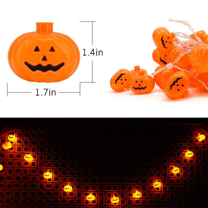 Halloween Pumpkin String Lights