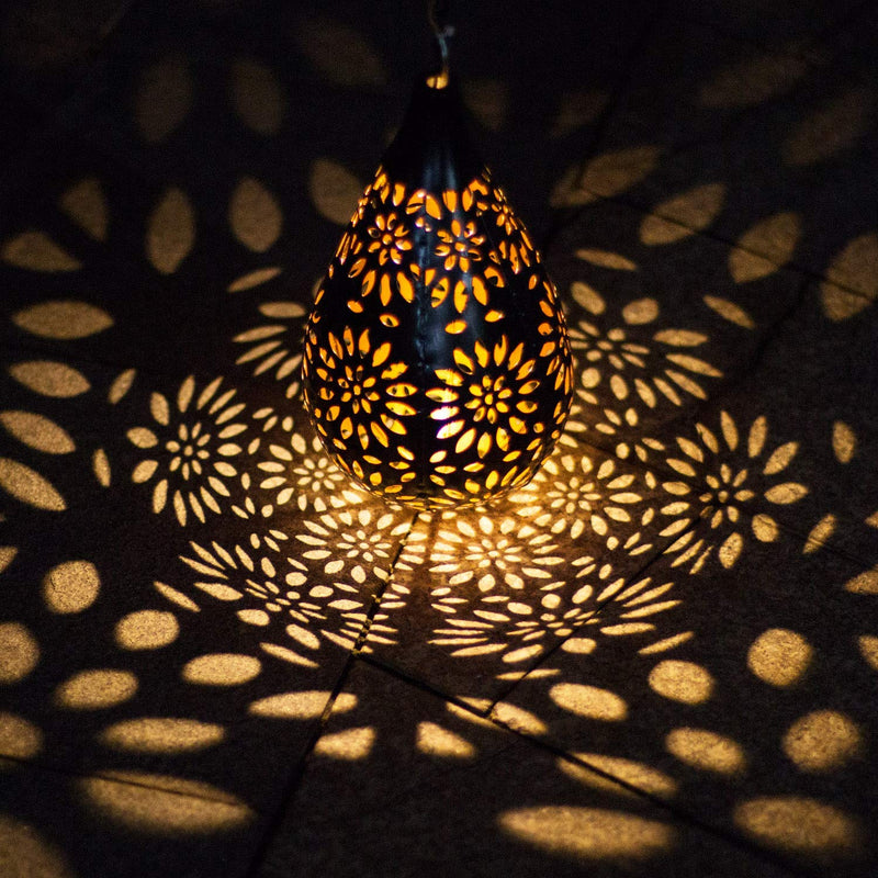 Solar Daisy Water Drops Light