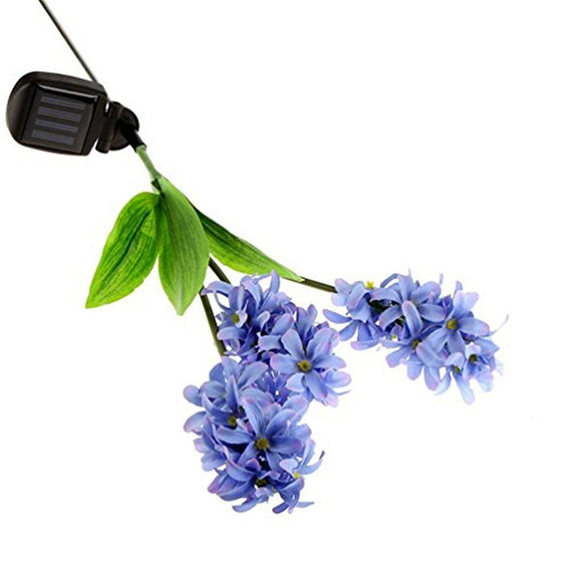 Solar Powered Hyacinth Flower Light