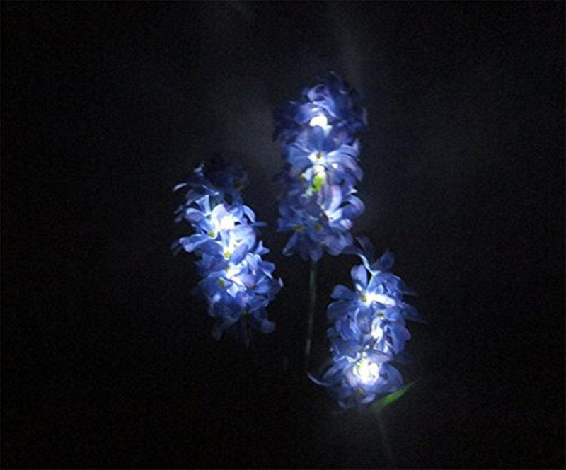 Solar Powered Hyacinth Flower Light