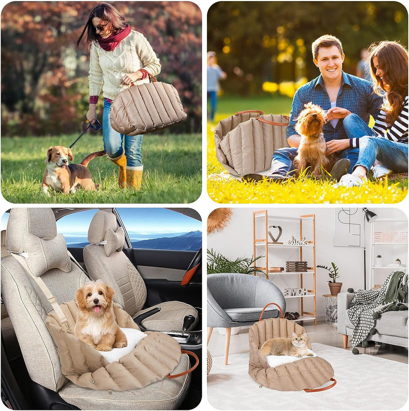 Dog Car Seat Booster for Small & Medium Dogs