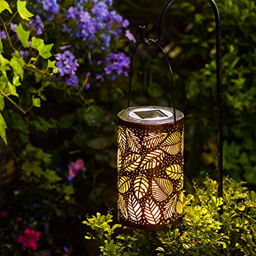 Metal Leaf Pattern Lights