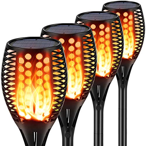 Solar Flame Flickering Lamp Torch