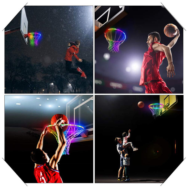 Solar Powered LED Basketball Lights