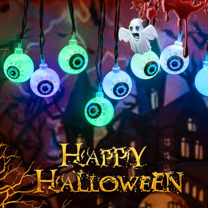 Halloween Eyeballs String Light