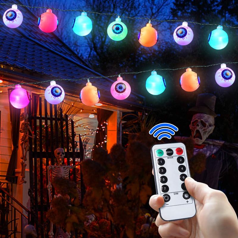 Halloween Eyeballs String Light