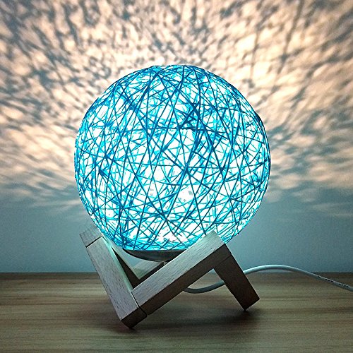 Rattan Ball Moon Light Lamp